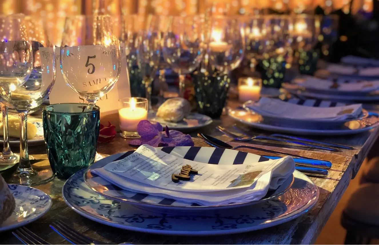 iluminacion de mesas