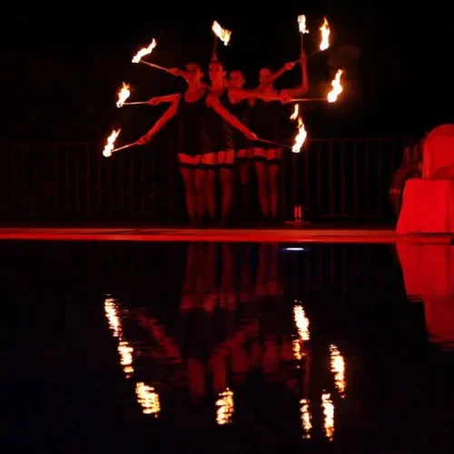 Espectáculo de fuego