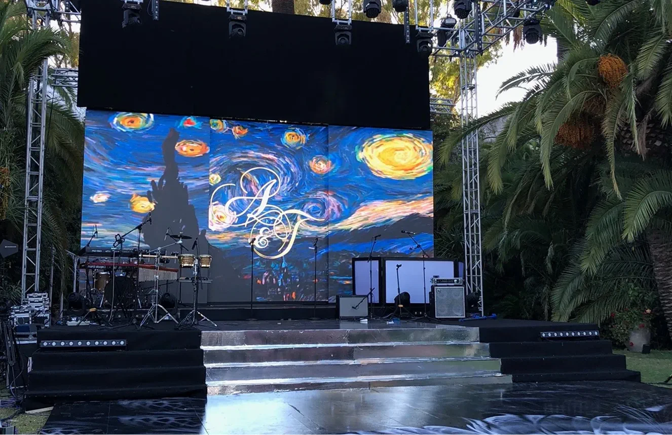 montajes para grupos